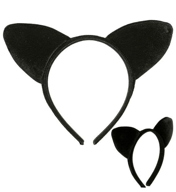 Diadem, katt svart