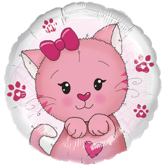 Folieballong, kitty cat 45 cm