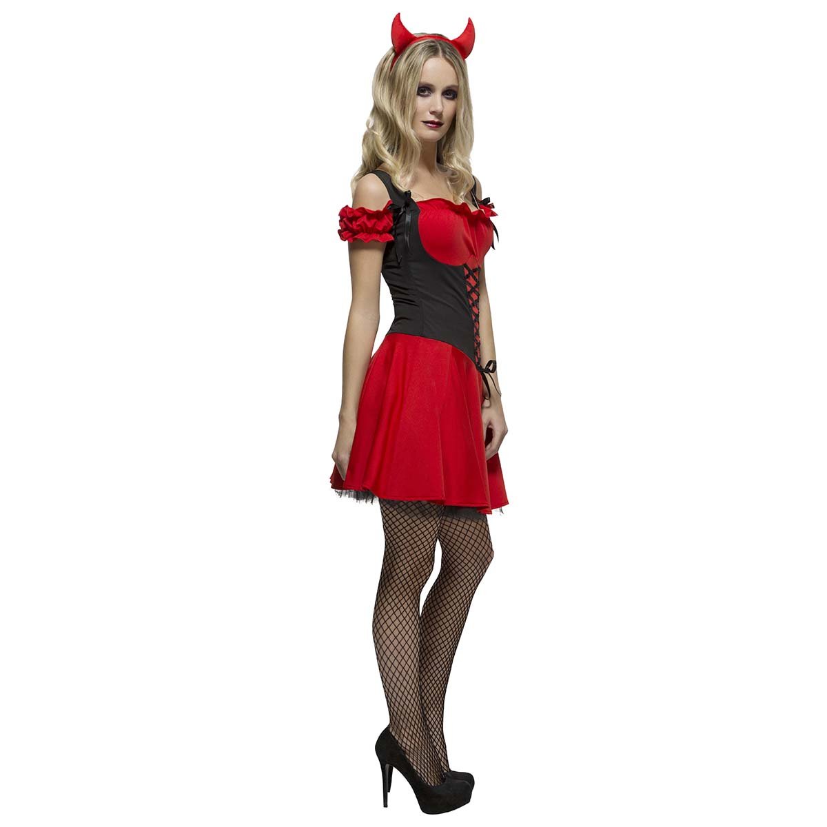 Klänning, Fever wicked devil röd L