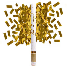 Konfettibomb, guld 60 cm (folie)