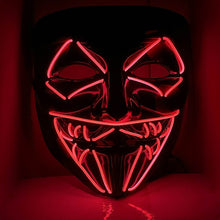 LED-mask, killer smile red
