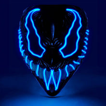 LED-mask, monster blå