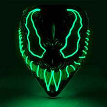LED-mask, monster grön