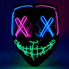 LED-mask, scary multi