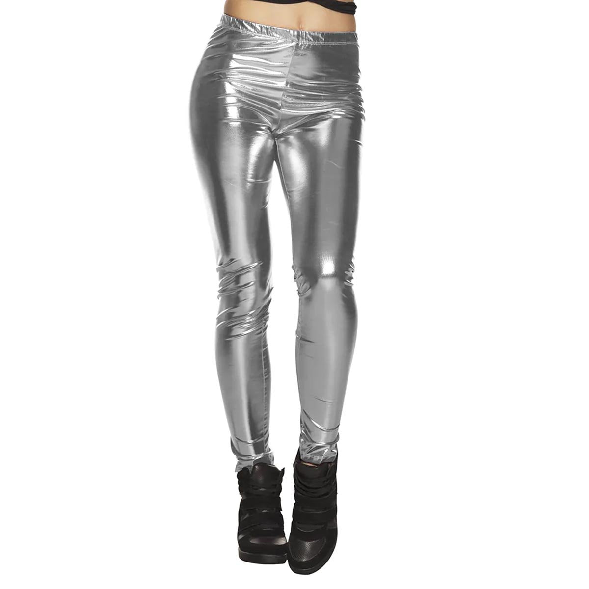 Leggings, silver M