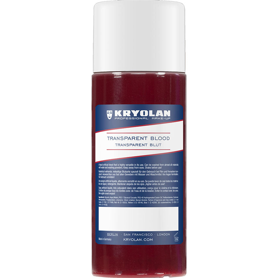 Blod, transparent 250 ml ljus