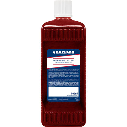 Blod, transparent 500 ml ljus