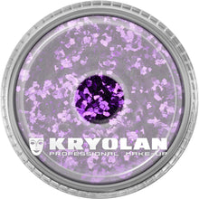 Kroppsglitter, Kryolan lila