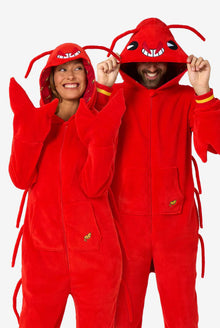 Opposuits onesies, lobster XXL