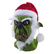 Ghoulish mask, Green Santa