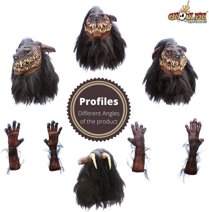 Ghoulish mask, Snarling Werewolf