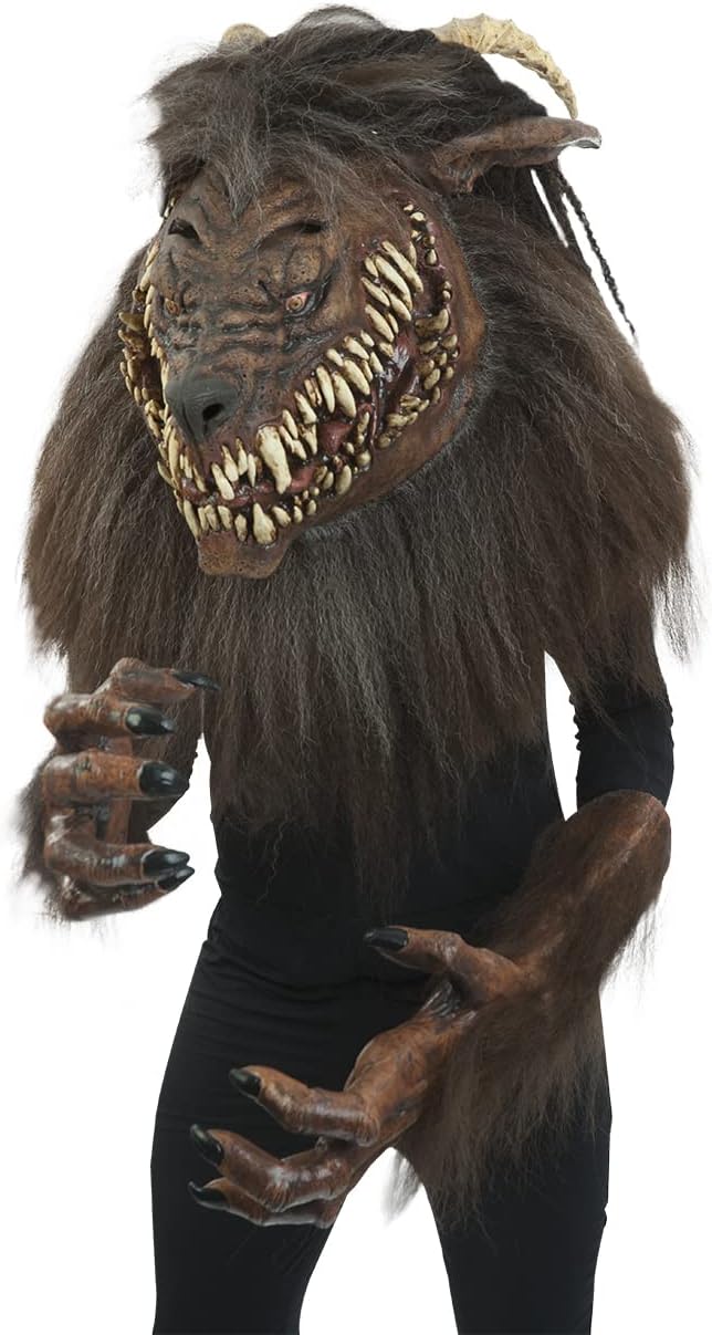 Ghoulish mask, Snarling Werewolf