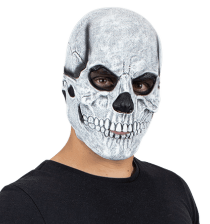 Ghoulish mask, White Skull