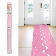 Matta, babyshower rosa 250x50 cm