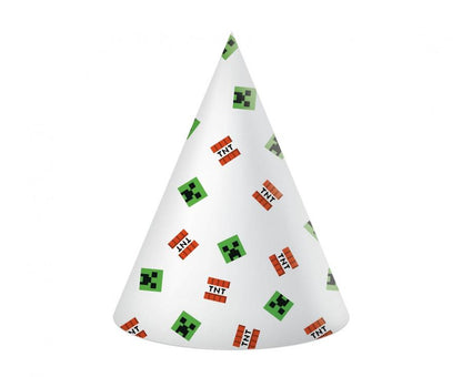 Partyhattar, Minecraft 6 st