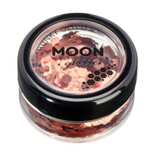 Moon Ansikts- & kroppsglitter i burk, brons 3 g