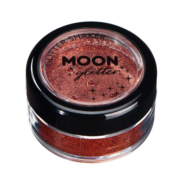 Moon Ansikts- & kroppsglitter i burk finkornigt, brons 3 g