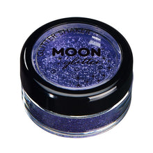 Moon Ansikts- & kroppsglitter i burk finkornigt, lila 3 g