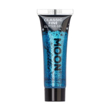 Moon Ansikts- & kroppsglitter i tub, blå 12 ml