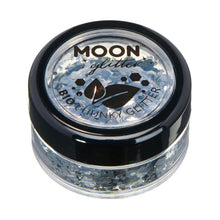 Moon Glitter Bio Chunky Glitter, silver 3 g