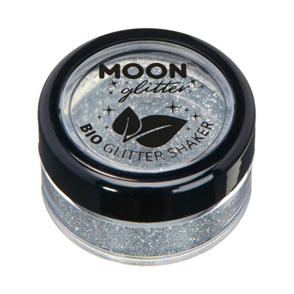 Moon Glitter Bio Glitter Shakers, silver 5 g