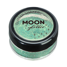 Moon Glitter Iridescent Glitter Shakers, green 5 g