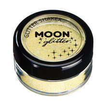 Moon Glitter i burk shaker, pastell gul 3 g