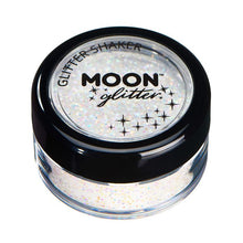Moon Glitter i burk shaker, pastell vit 3 g