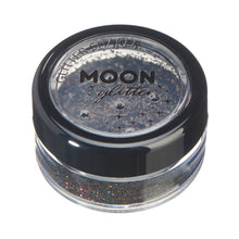 Moon Glitter Holographic Glitter Shakers, black 5 g