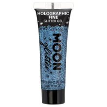 Moon Glitter Holographic Fine Glitter Gel, blue 12 ml