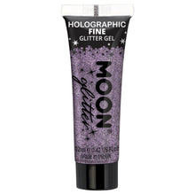 Moon Glitter Holographic Fine Glitter Gel, purple 12 ml