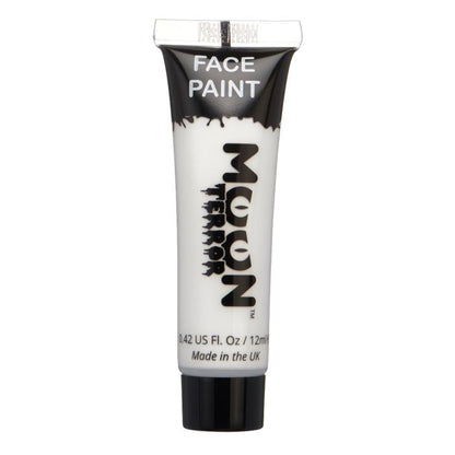 Moon terror smink i tub, vit 12 ml