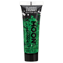 Moon Glitter Classic Chunky Glitter Gel, green 12 ml
