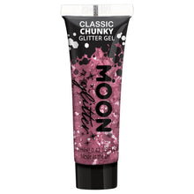 Moon Glitter Classic Chunky Glitter Gel, pink 12 ml