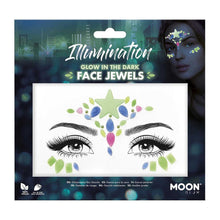 Moon glow in the dark kroppsstenar, Illumination