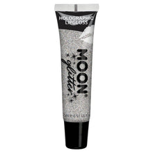Moon Glitter Holographic Glitter Lipgloss, silver 15 ml