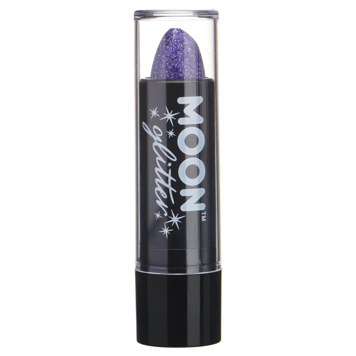 Moon Glitter Holographic Glitter Lipstick, purple 5 g