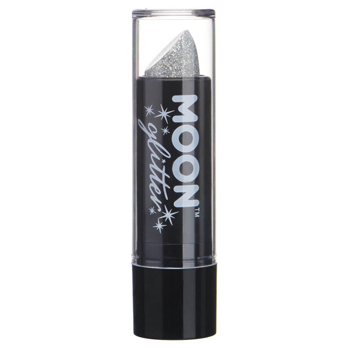 Moon Glitter Holographic Glitter Lipstick, silver 5 g