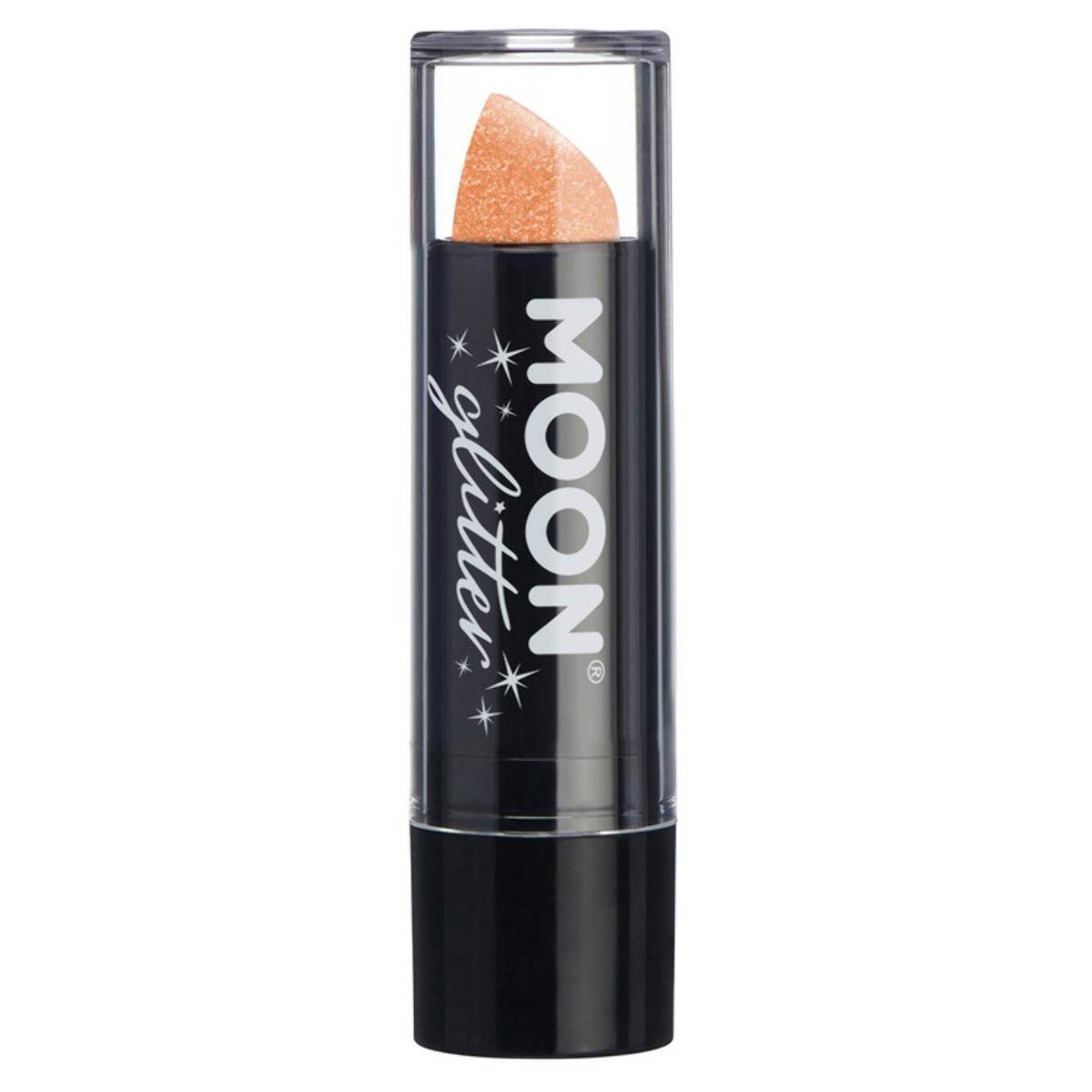 Moon Glitter Iridescent Glitter Lipstick, orange 5 g