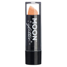 Moon Glitter Iridescent Glitter Lipstick, orange 5 g