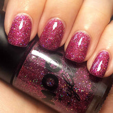 Moon Glitter Holographic Nail Polish, fushsia 14 ml