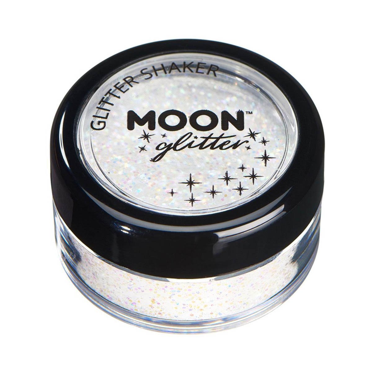 Moon Glitter Pastel Glitter Shakers, white 5 g