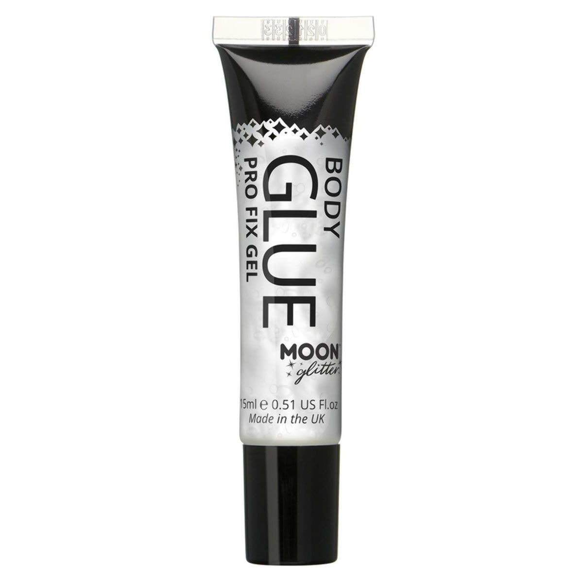Moon Glitter Pro Fix Gel / Body Glue, clear 15 ml