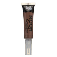 Moon Smink i tub med pensel, brun 15 ml