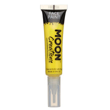 Moon Smink i tub med pensel, gul 15 ml