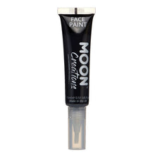 Moon Smink i tub med pensel, svart 15 ml