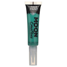 Moon Smink i tub med pensel, turkos 15 ml