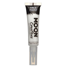 Moon Smink i tub med pensel, vit 15 ml