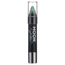 Moon Glitter Hologrpahic Body Crayons, green 3,5 g
