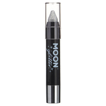 Moon Glitter Hologrpahic Body Crayons, silver 3,5 g